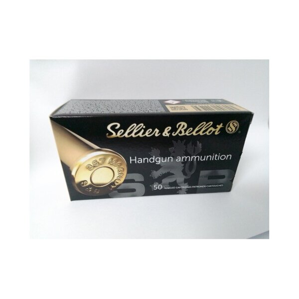 Sellier & Bellot - .357 Mag. - Teilmantel - 10,2 g / 158 grs - 50 Stück