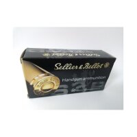 Sellier & Bellot - 9 mm Luger - Vollmantel - 8,0 g / 124 grs - 50 Stück