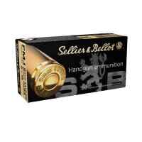 Sellier & Bellot - 9 mm Luger - Vollmantel - 7,45 g /...
