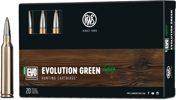 PAT 7MM REM MAG EVO GREEN 8,2G 127GR 20