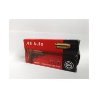 GECO - .45 Auto - Jacketed Hollow Point (JHP) - 14,9 g / 230 grs - 50 Stück