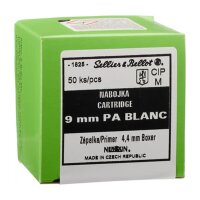 Sellier & Bellot - 9 mm P.A. - 50 Stück