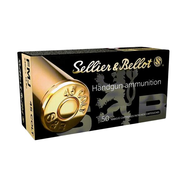 Sellier & Bellot - .45 - Vollmantel - 14,9 g / 230 grs - 50 Stück
