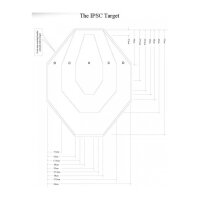 Double-Alpha Academy B.V - IPSC Cardboard Targets White Back - 100 Pack