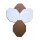 Double-Alpha Academy B.V - IPSC Micro Classic Target (40%) white back