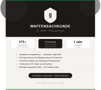 Waffensachkundetrainer § 7 WaffG —...