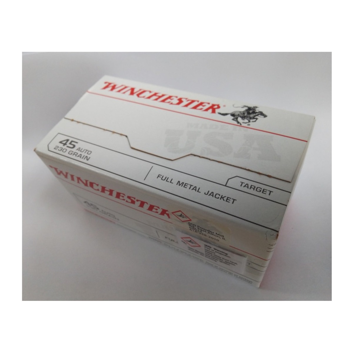 Winchester - .45 Auto - Full Metal Jacket (FMJ) - 14,9 g / 230 grs - 100 Stück