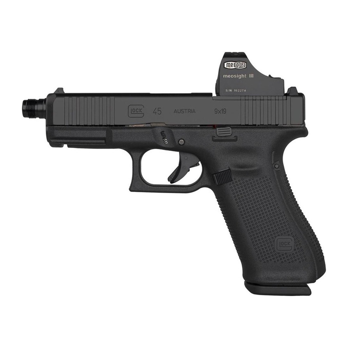 Glock - 45 Gen5 FS MOS - 9mm Luger - Optics Ready