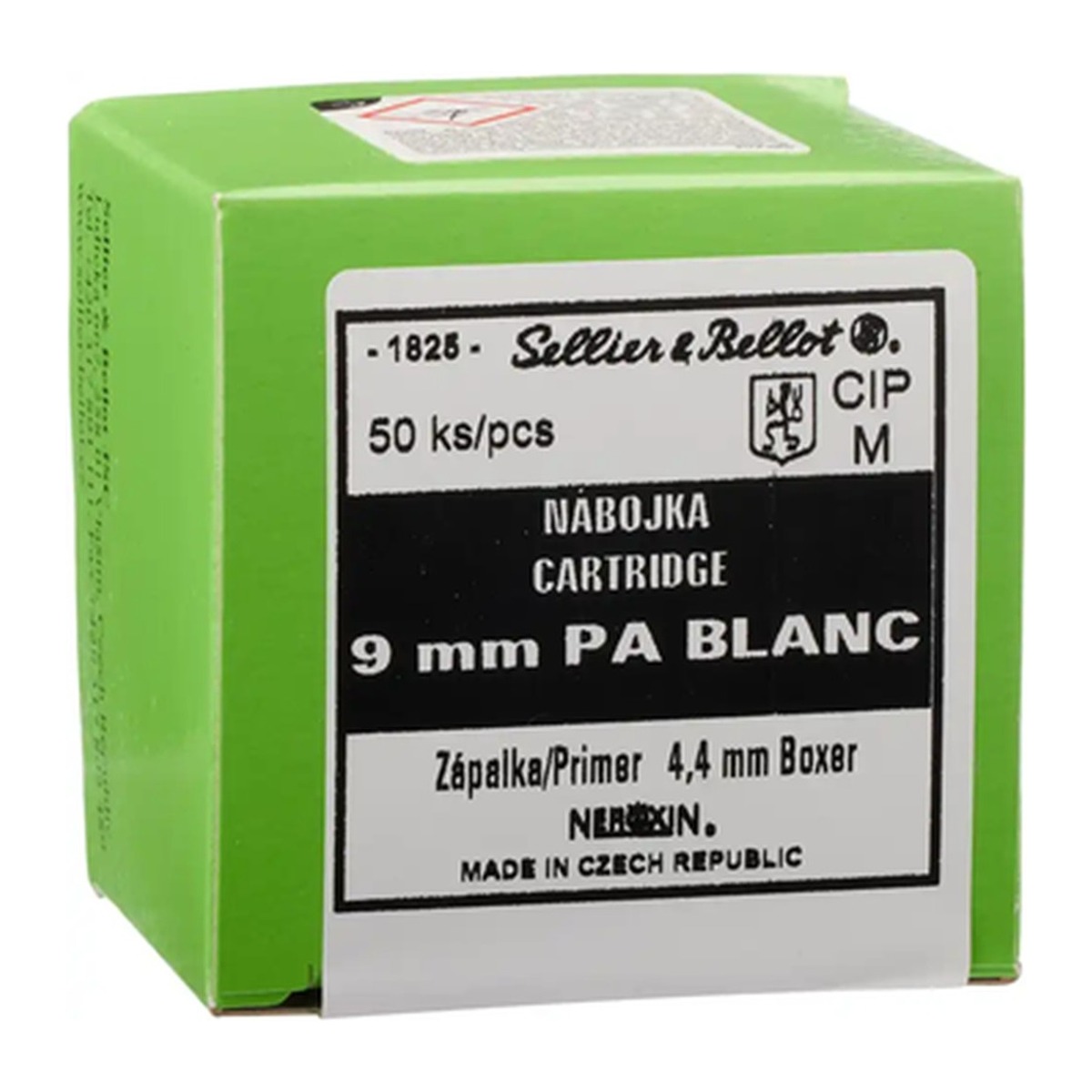 Sellier & Bellot - 9 mm P.A. - 50 Stück
