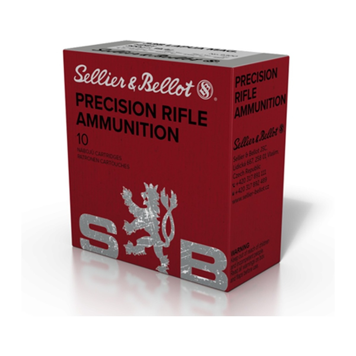 Sellier & Bellot - .338 - 16,2 g / 250 grs - 10 Stück