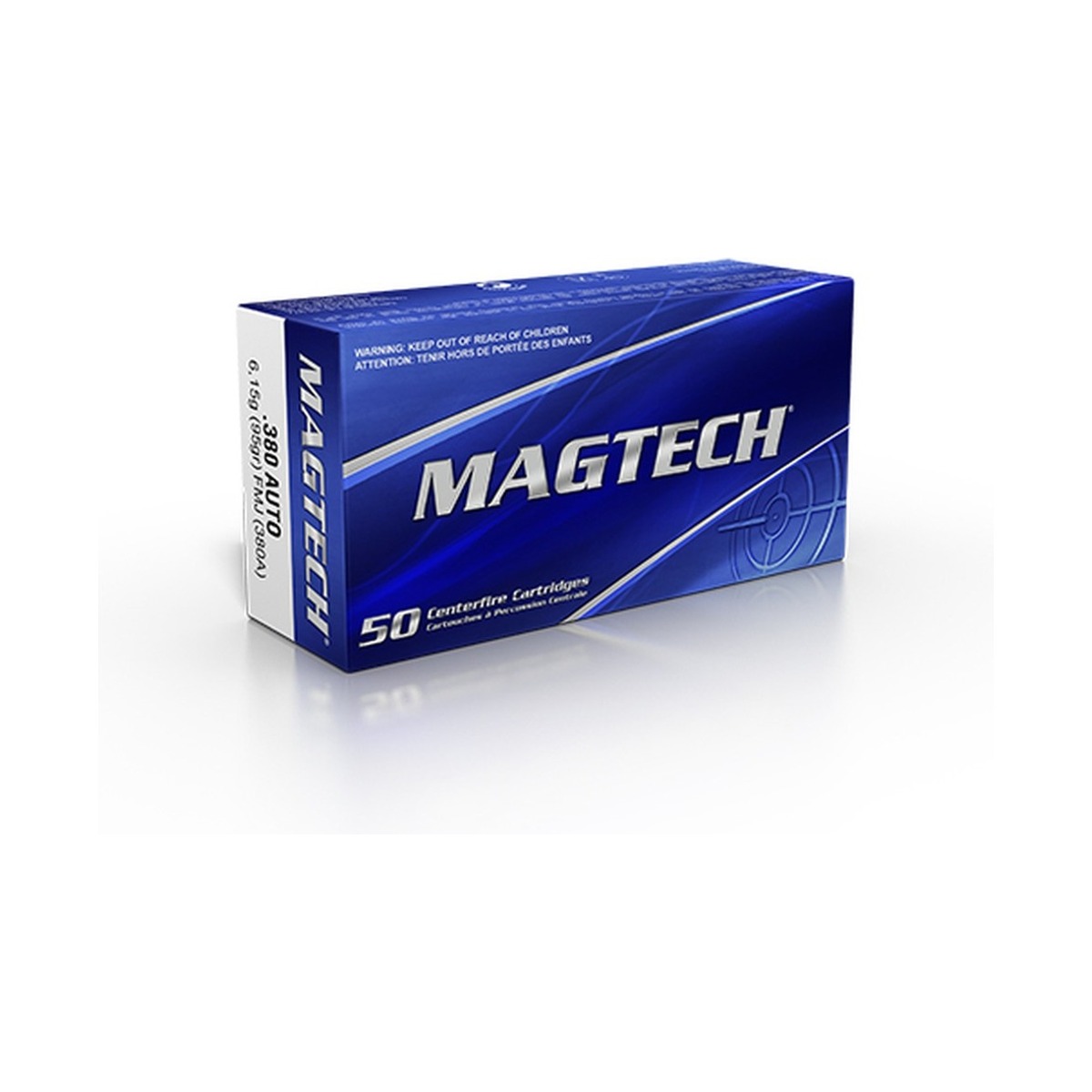 Magtech - .15 - Vollmantel - 6,15 g / 95 grs - 50 Stück